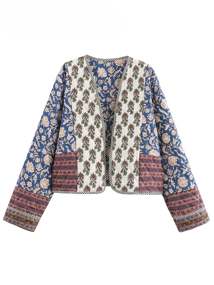 Vintage Women's Print Patchwor - Quilt Cotton Summer avaliação e preço