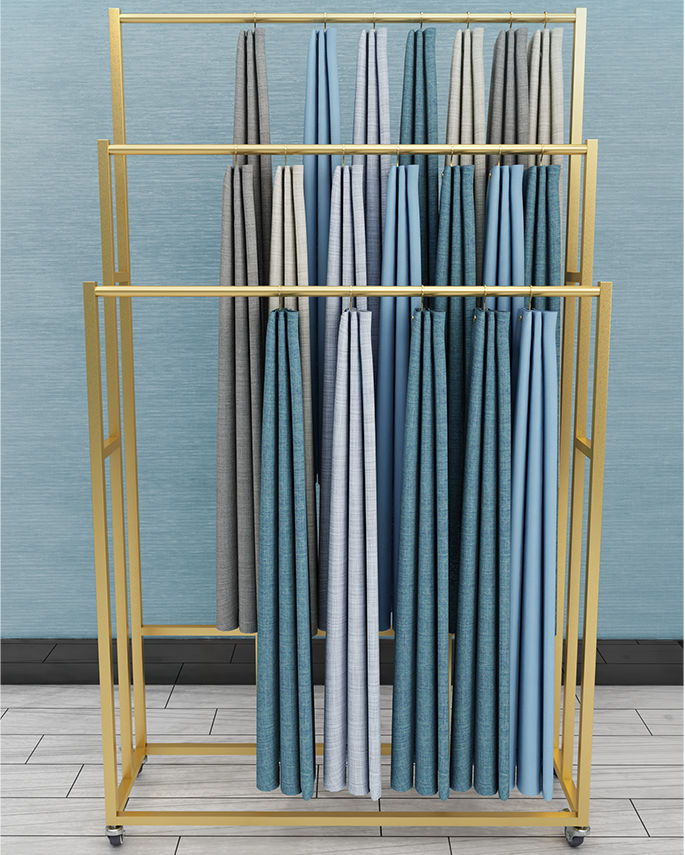 Mobile curtain display frame s - Home Textiles Exhibition avaliação e preço