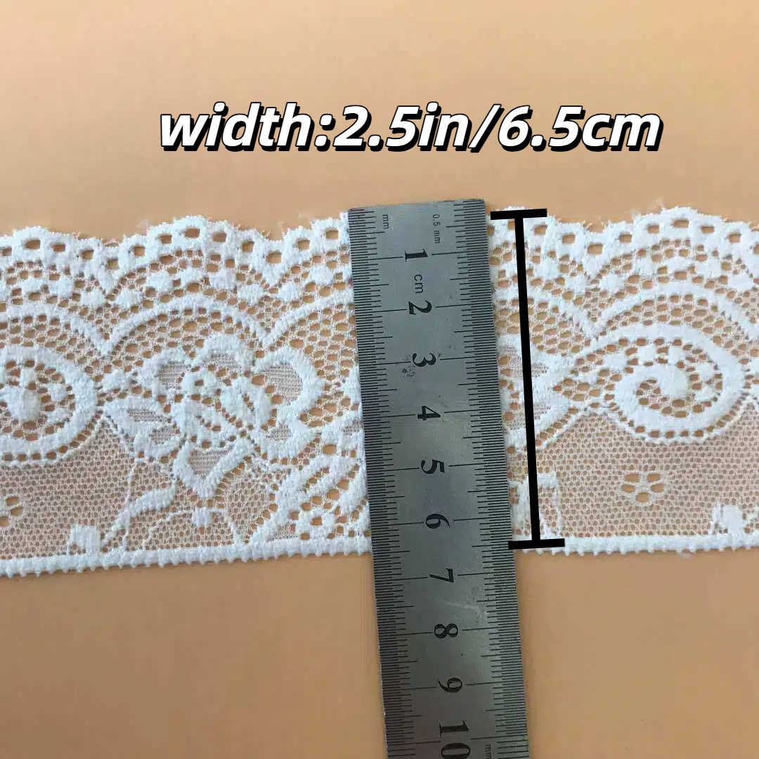 Exquisite Elastic Lace Trim, A - Vintage Home Textiles avaliação e preço