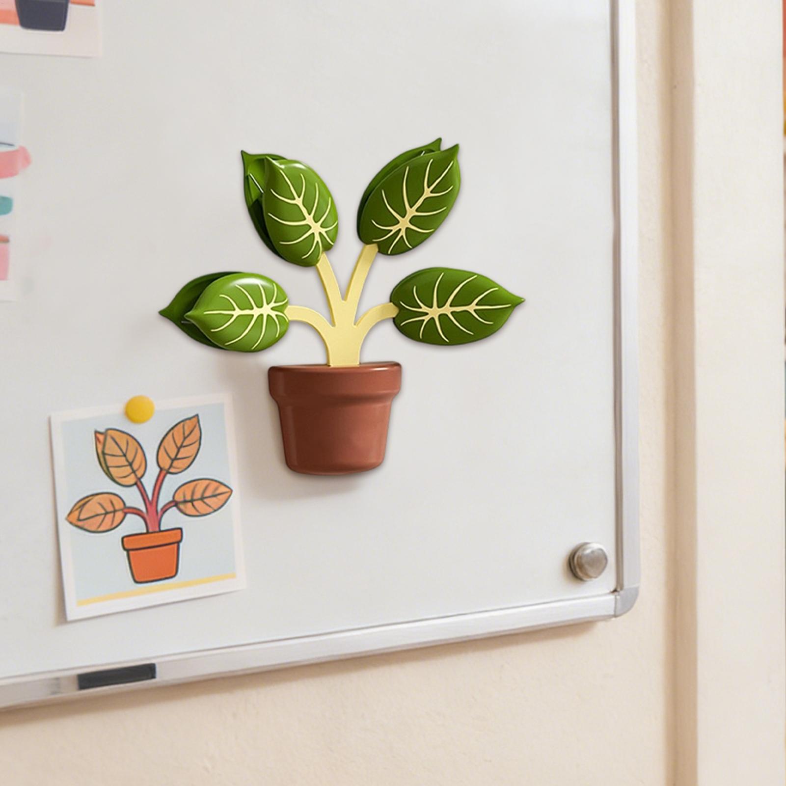 3D Potted Plant Refrige Magnet - Xt Home Textiles avaliação e preço