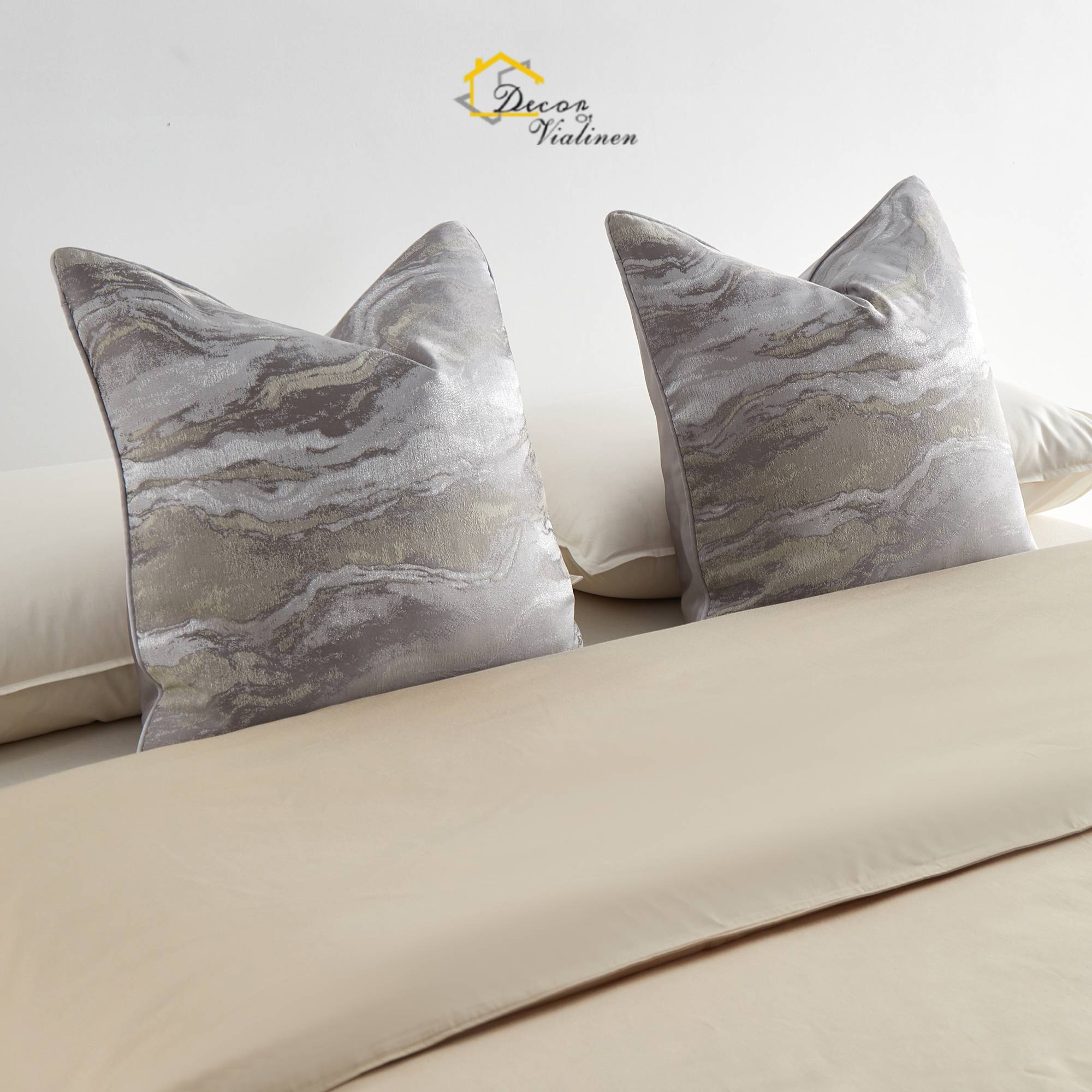 1pc Luxury Beige Abstract Pill - Pillow Insert 18X18 avaliação e preço