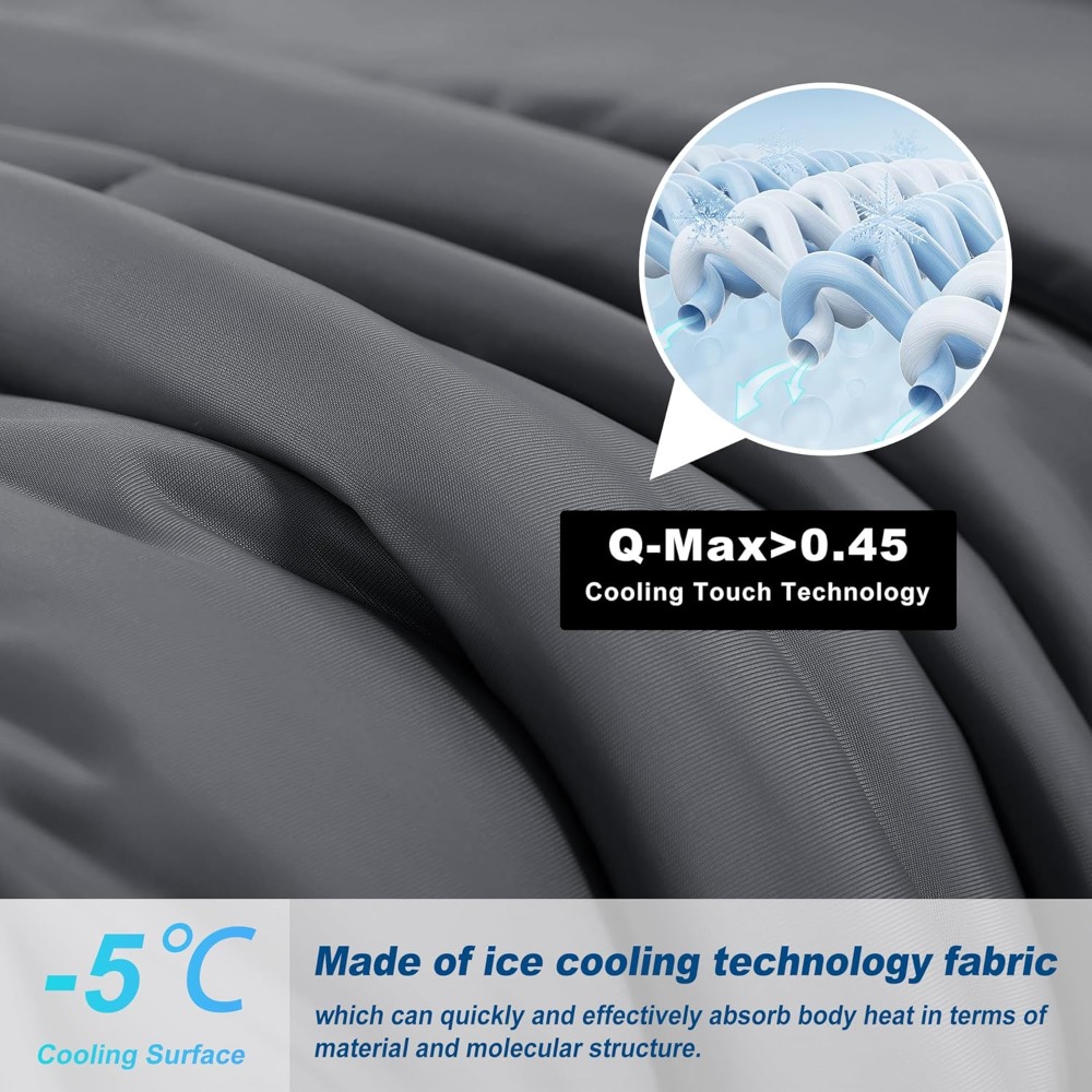 Cooling Comforter Queen Size,  - Quilt Cotton Summer avaliação e preço
