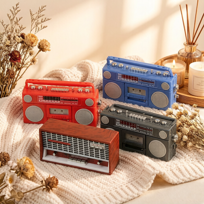 Vintage Mini Radio Recorder Pl - Vintage Home Textiles avaliação e preço