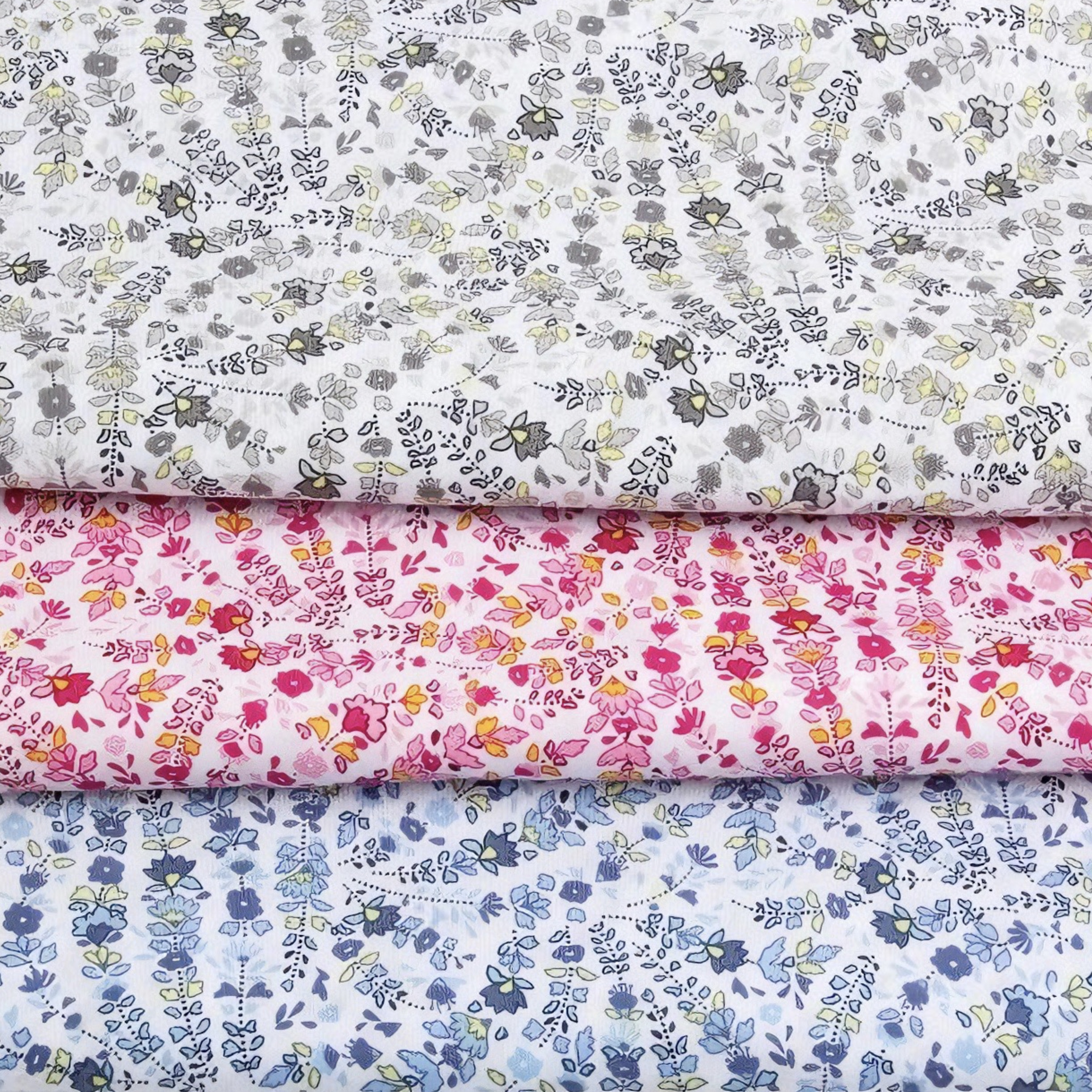 Vintage Floral Printed Fabric  - Vintage Home Textiles avaliação e preço